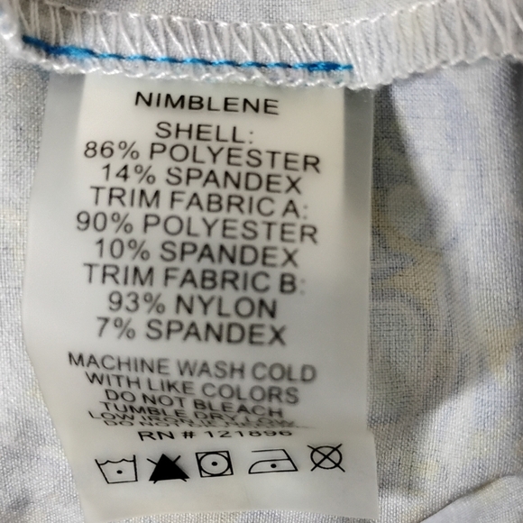 Title Nine Racerback Active Dress 8 Black Stretch Nimblene Tennis Running Travel - Picture 9 of 9